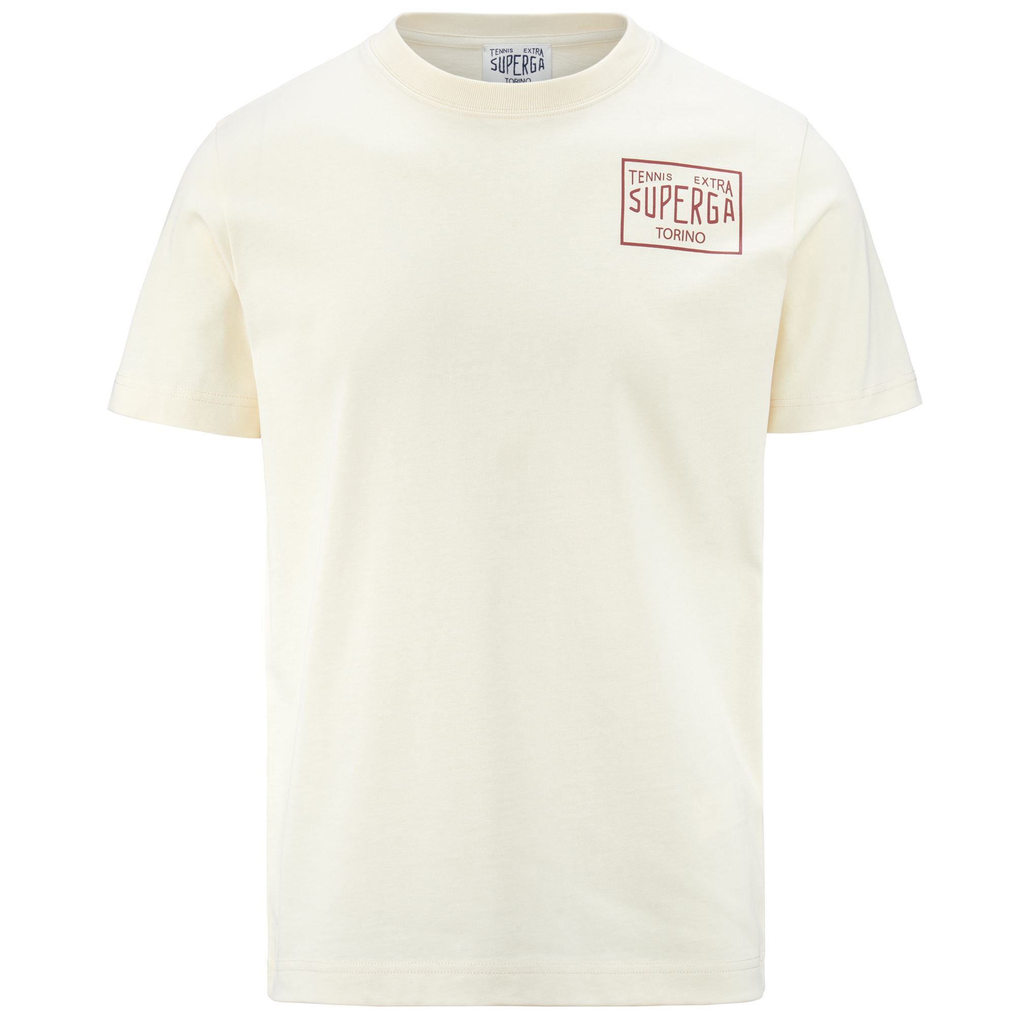 T-SHIRT ARCHIVIO HISTORY LOGO - T-ShirtsTop - T-Shirt - Unisex - BEIGE RAW-PICANTE - Superga - Modalova