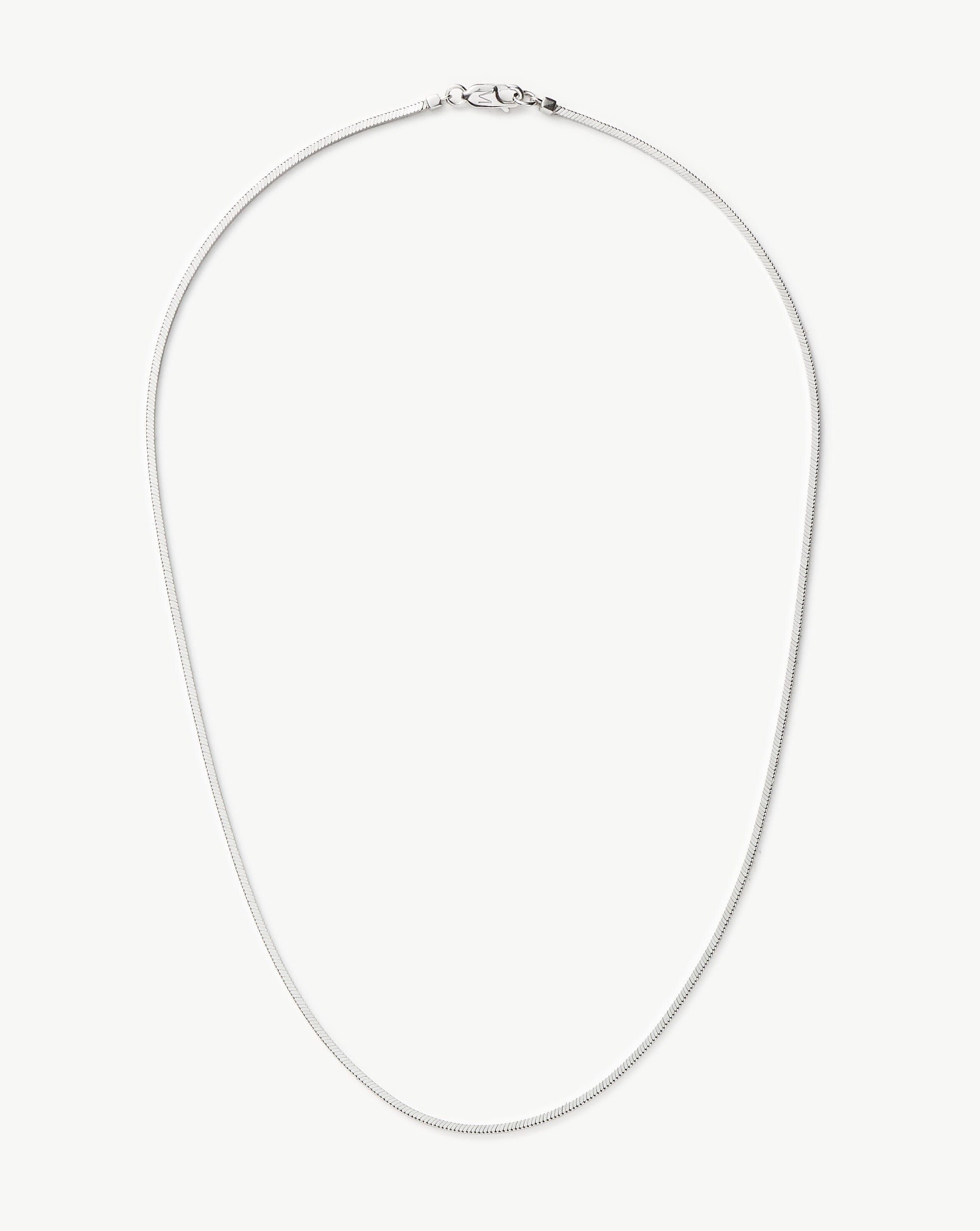 Lucy Williams Medium Square Snake Chain Necklace - Missoma - Modalova