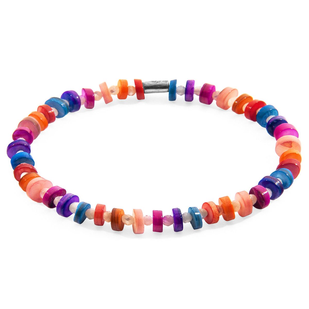Alice Silver and Freshwater Shell SKINNY Bracelet - ANCHOR & CREW - Modalova
