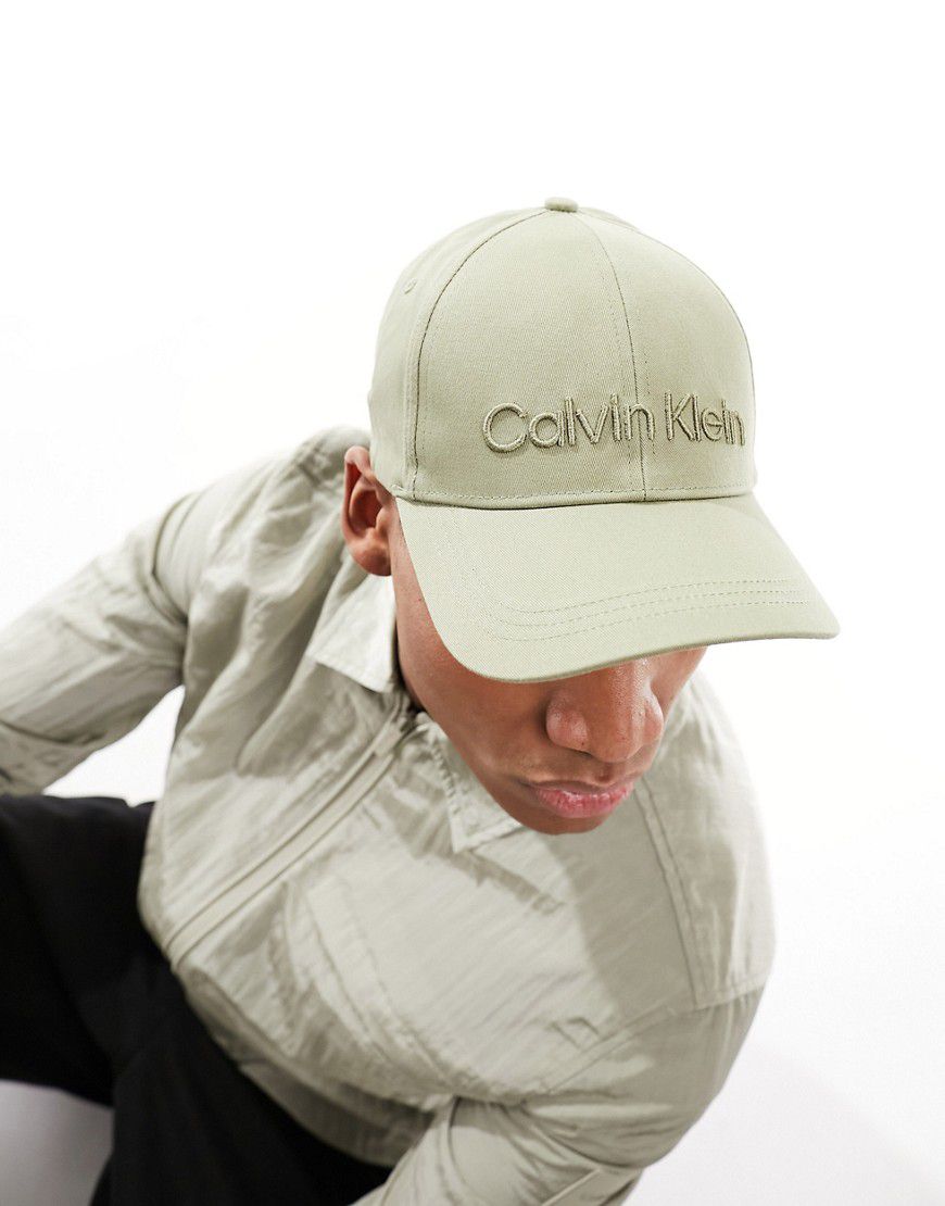 Cappello con visiera con ricamo - Calvin Klein - Modalova