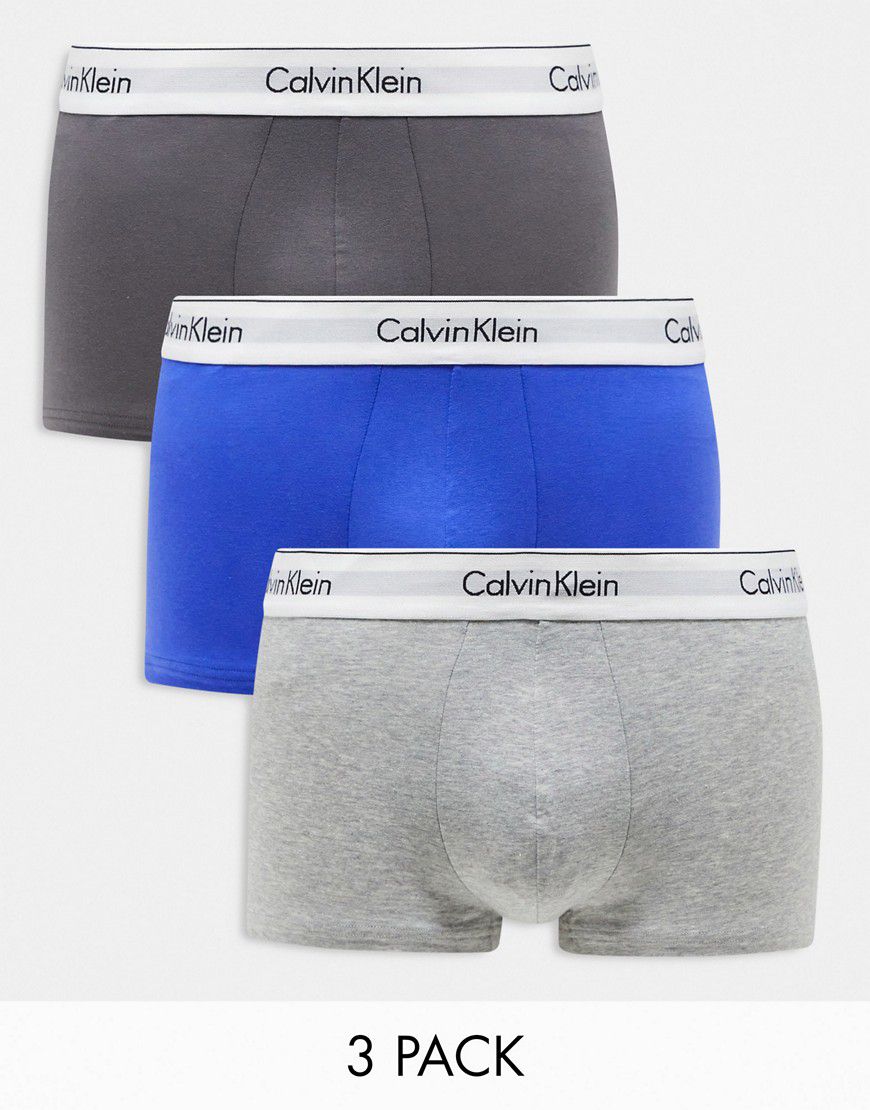 Cotton Stretch - Confezione da 3 boxer aderenti - Calvin Klein - Modalova