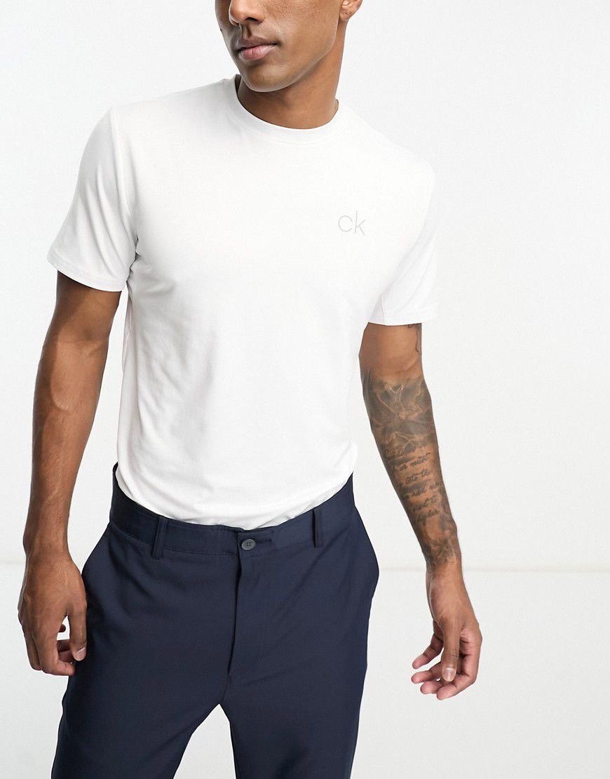 Newport - T-shirt bianca - Calvin Klein Golf - Modalova
