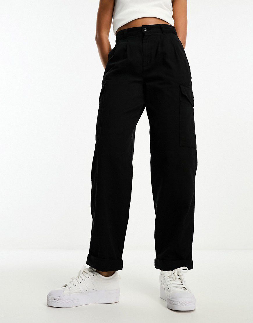 Collins - Pantaloni di twill modello cargo comodi neri - Carhartt WIP - Modalova