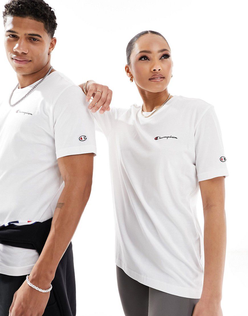 T-shirt unisex girocollo bianca - Champion - Modalova