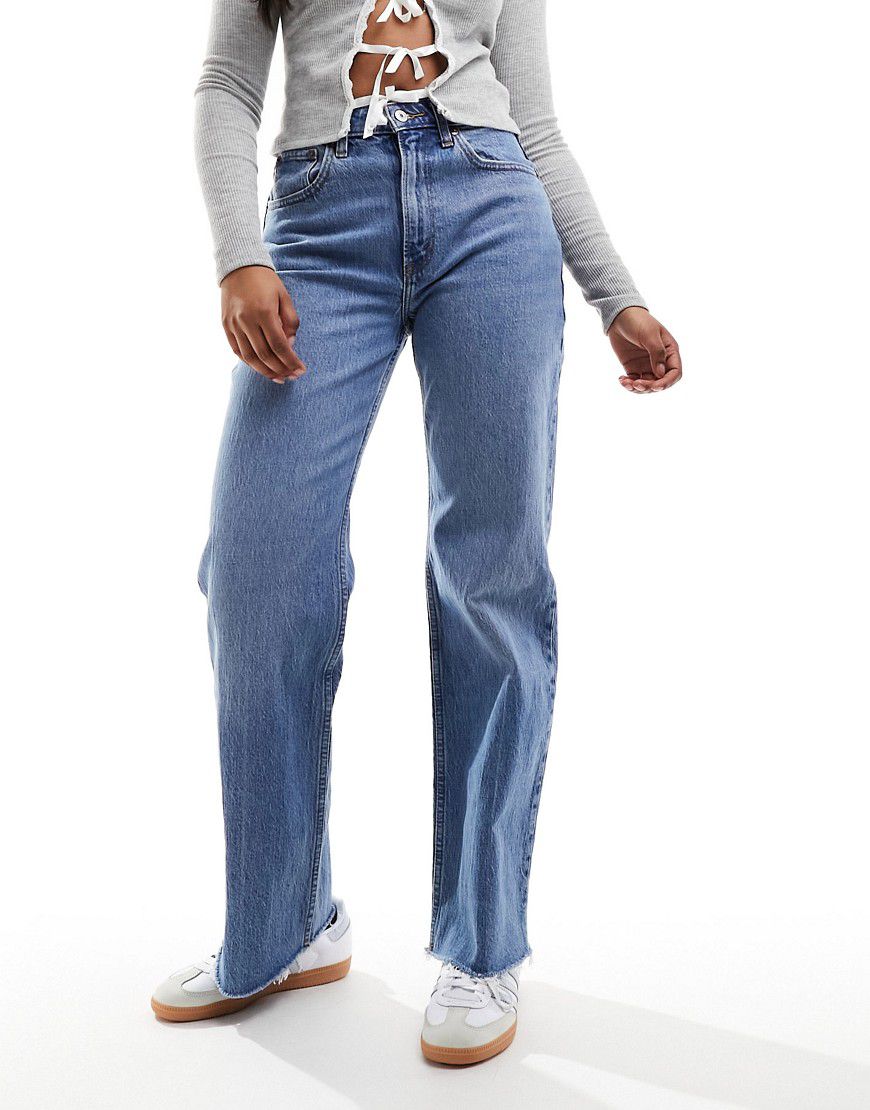 Curve Love - Jeans comodi anni '90 medio - Abercrombie & Fitch - Modalova