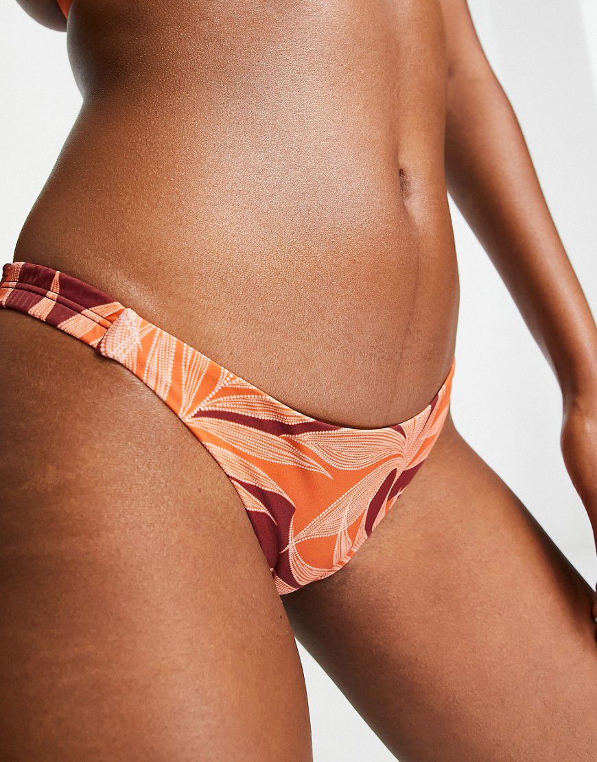 Slip bikini tanga con stampa tropicale - Accessorize - Modalova