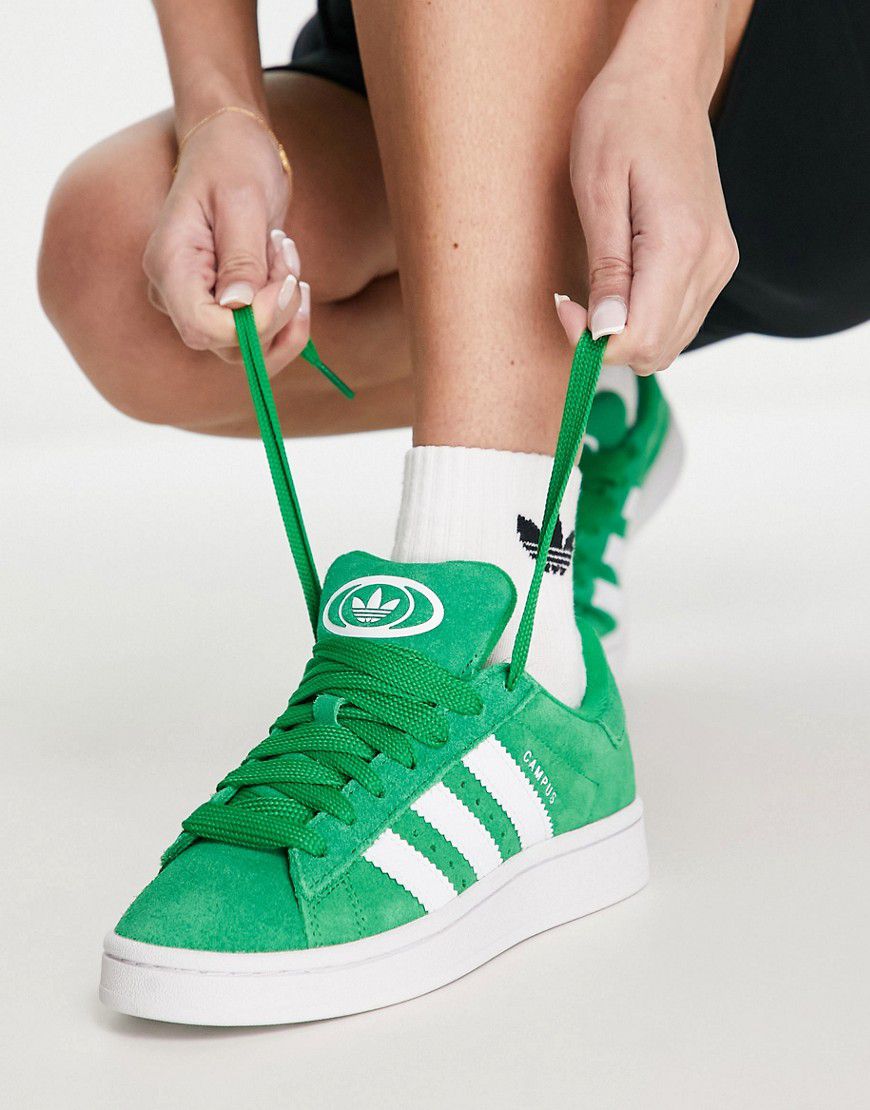Campus 00s - Sneakers verdi e bianche - adidas Originals - Modalova