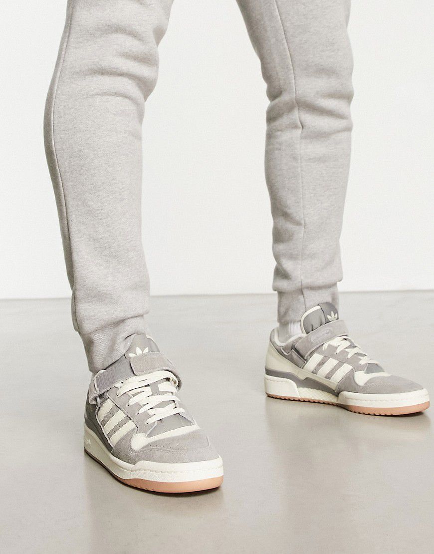 Forum Low - Sneakers grigie e sporco - adidas Originals - Modalova