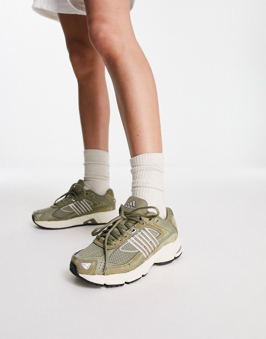 Response CL - Sneakers oliva e argento - adidas Originals - Modalova
