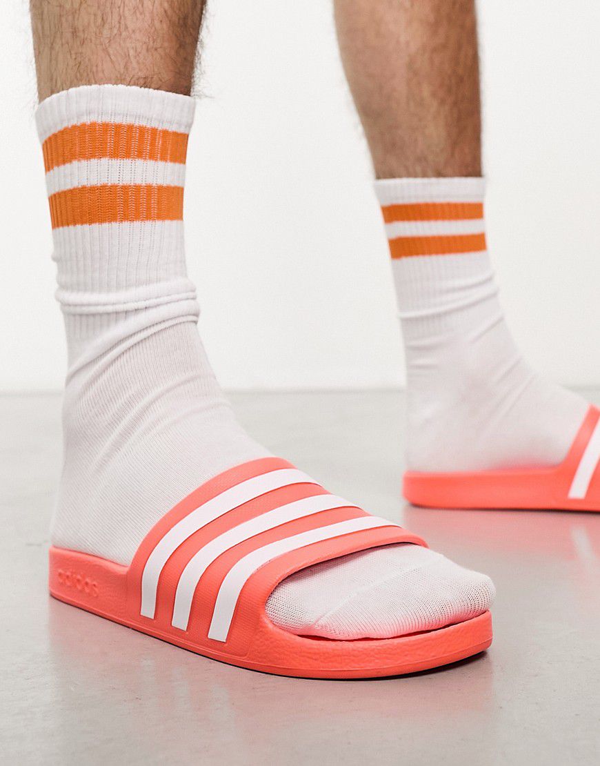 Adidas - Sportswear adilette "Aqua" - Sliders arancioni - adidas performance - Modalova