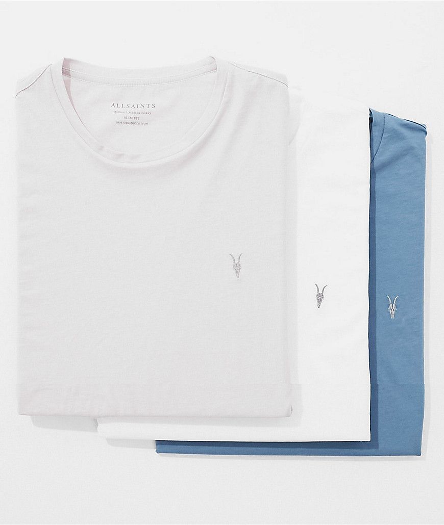 Tonic - Confezione da 3 T-shirt girocollo - AllSaints - Modalova