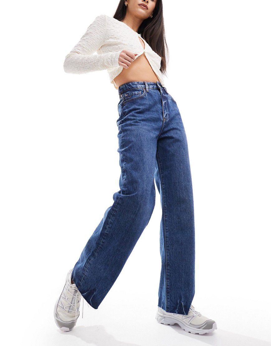 Jeans con 5 tasche indaco vestibilità comoda - Armani Exchange - Modalova