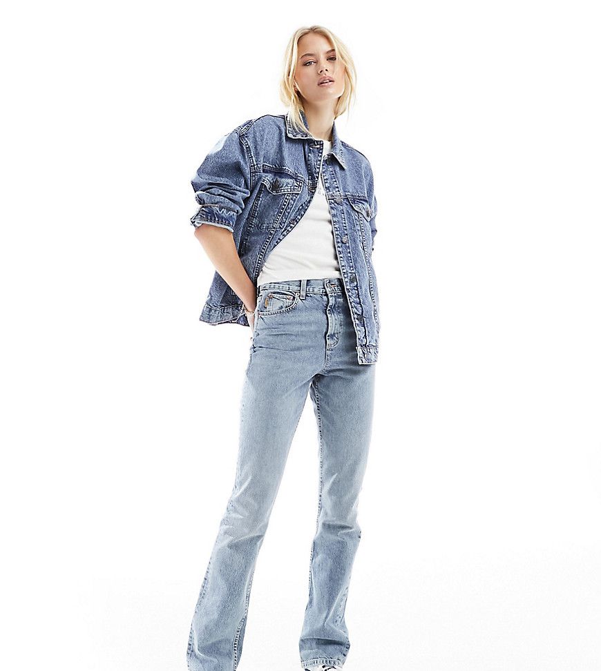 ASOS DESIGN Tall - Jeans dritti anni '90 azzurri - ASOS Tall - Modalova