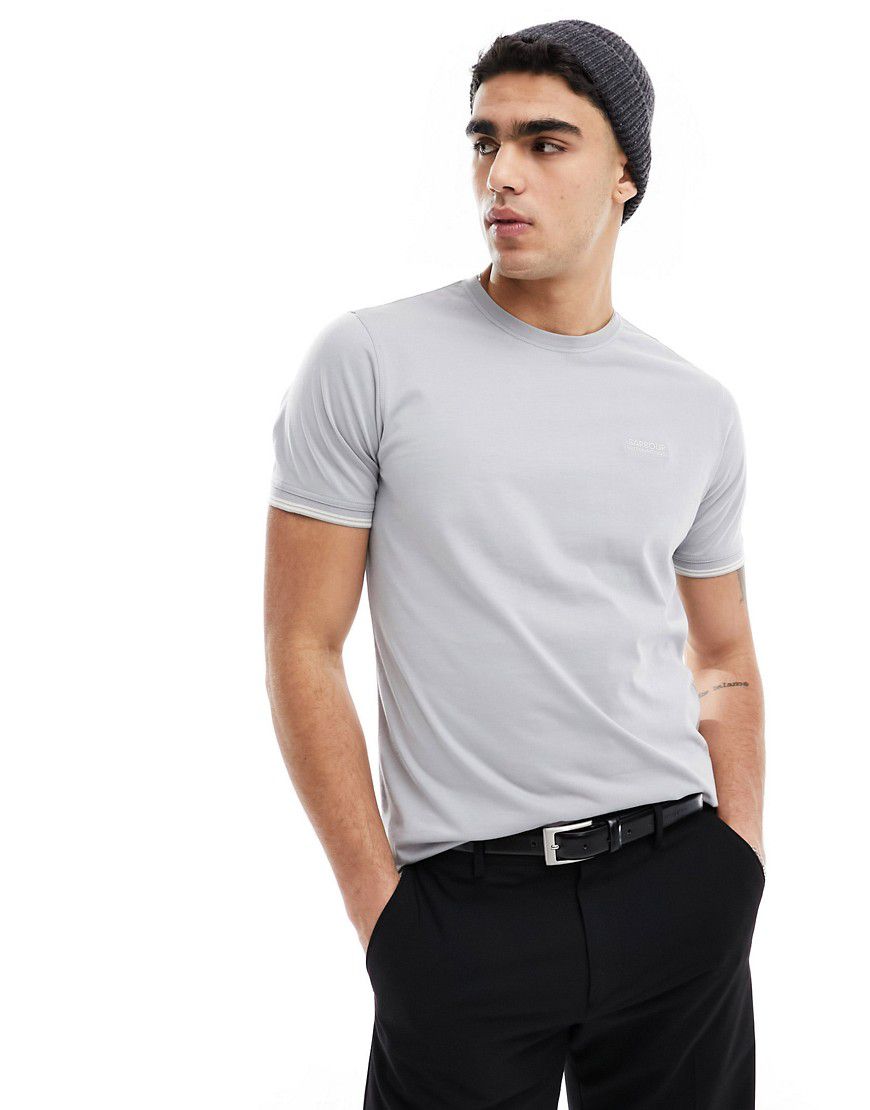 International - Philip - T-shirt chiaro con bordi tono su tono - Barbour - Modalova