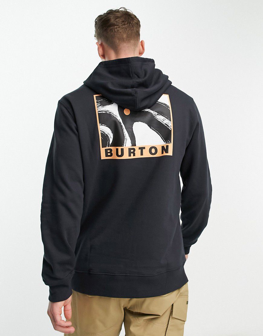 Burton Snow - First Cut - Felpa nera con cappuccio - Burton Snowboards - Modalova