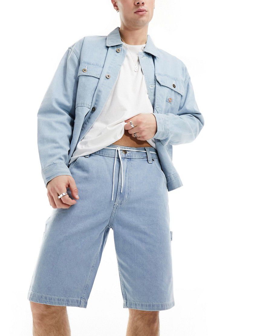 Garyville - Pantaloncini di jeans azzurro vintage - Dickies - Modalova