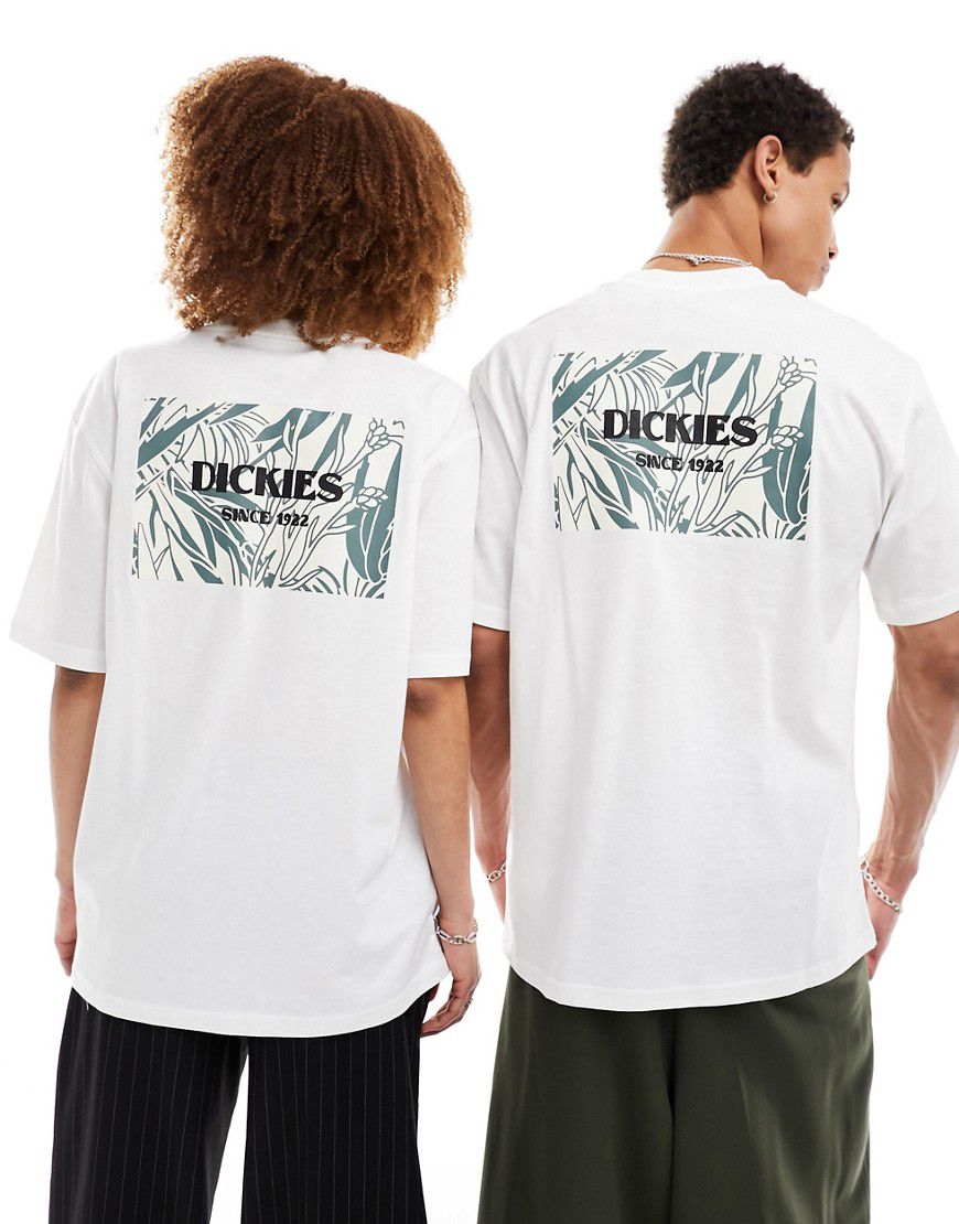 Max Meadows - T-shirt bianca con stampa sul retro - Dickies - Modalova