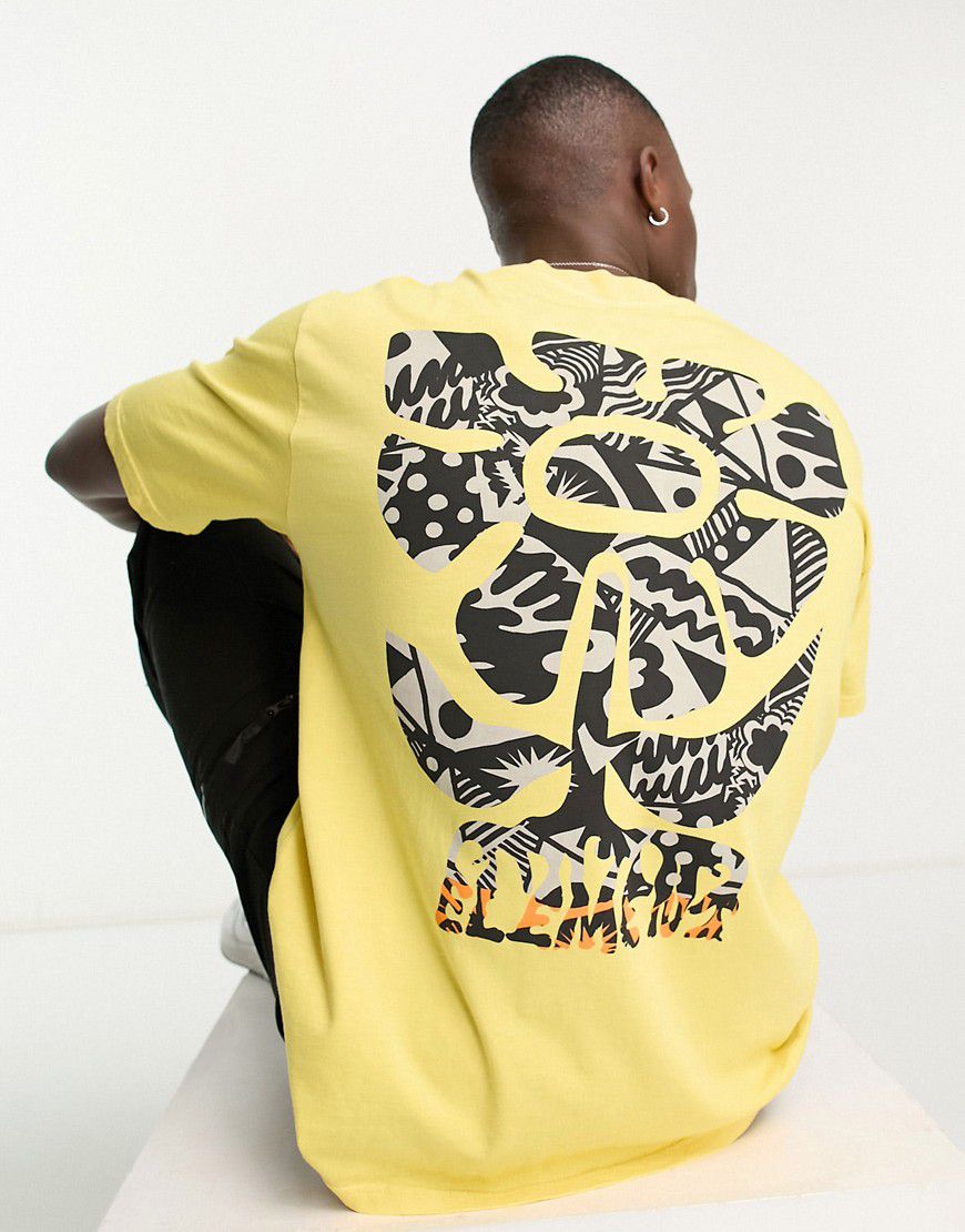 T-shirt calendula con grafica multicolore sul retro - Element - Modalova
