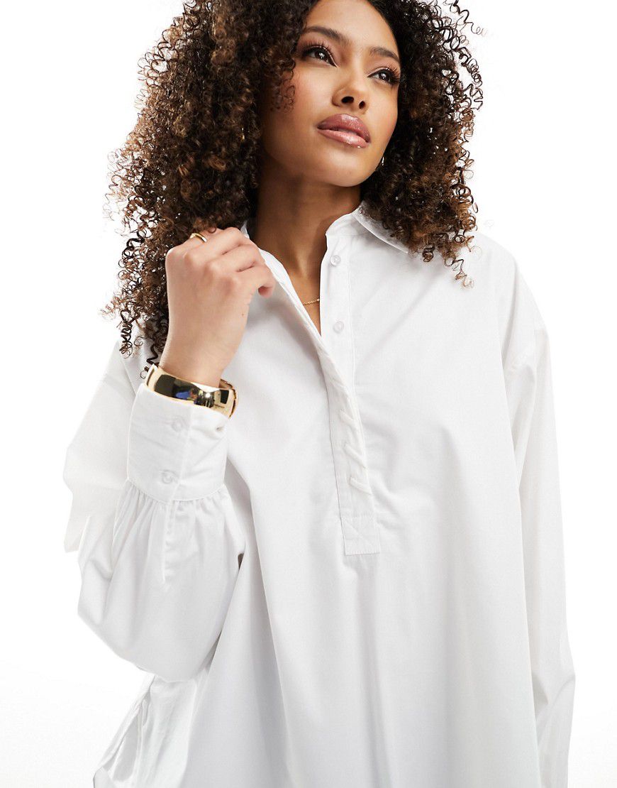 Arber - Camicia bianca con dettaglio sulla manica - French Connection - Modalova