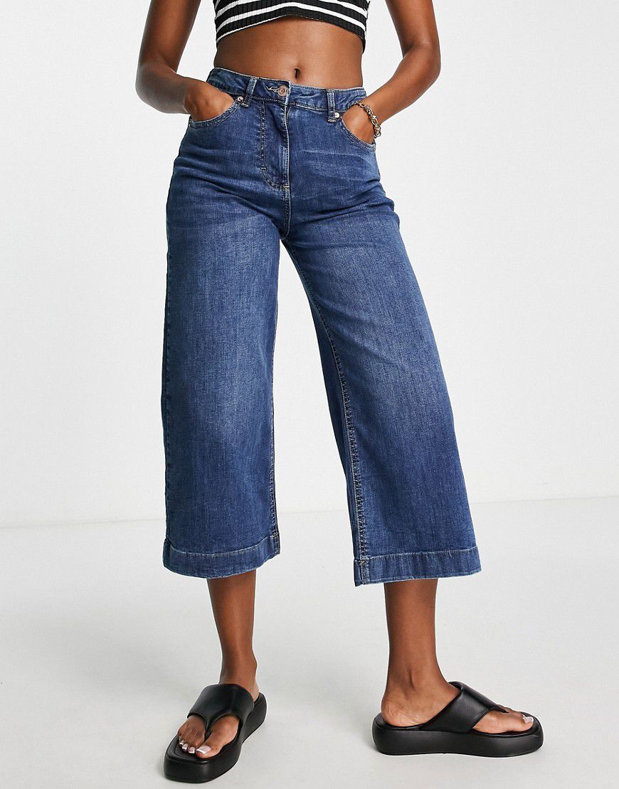 Jeans comodi elasticizzati stile culotte medio - French Connection - Modalova