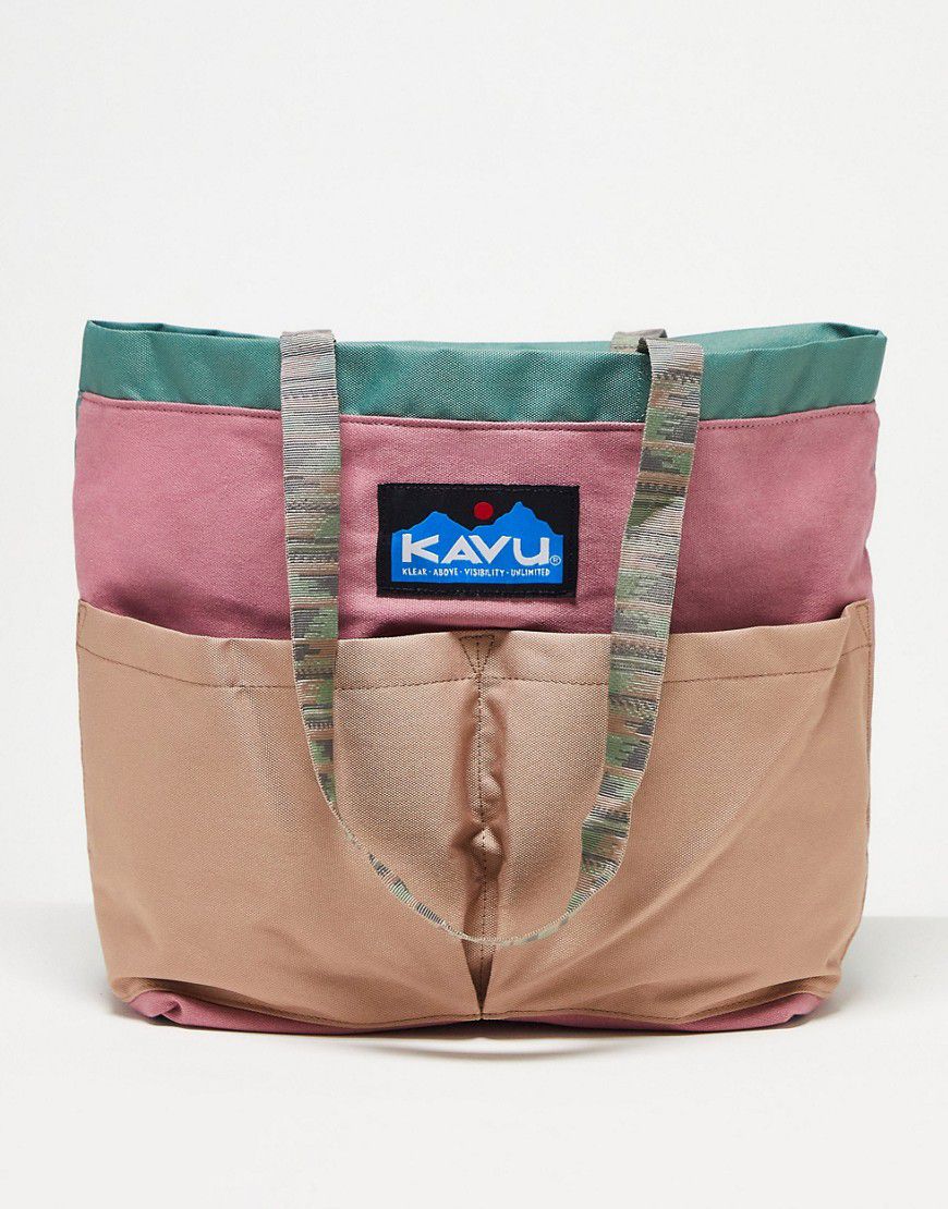 Kavu - Twin Falls - Maxi borsa rosa - KAVU - Modalova