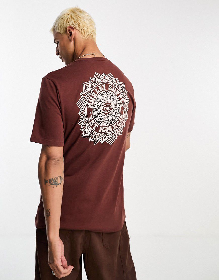 Mandala - T-shirt marrone - Hurley - Modalova