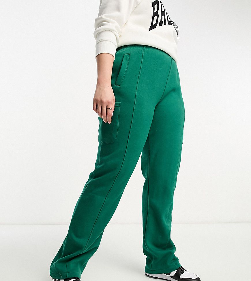 Il Sarto Plus - Pantaloni cargo a fondo ampio verdi - Il Sarto Curve - Modalova
