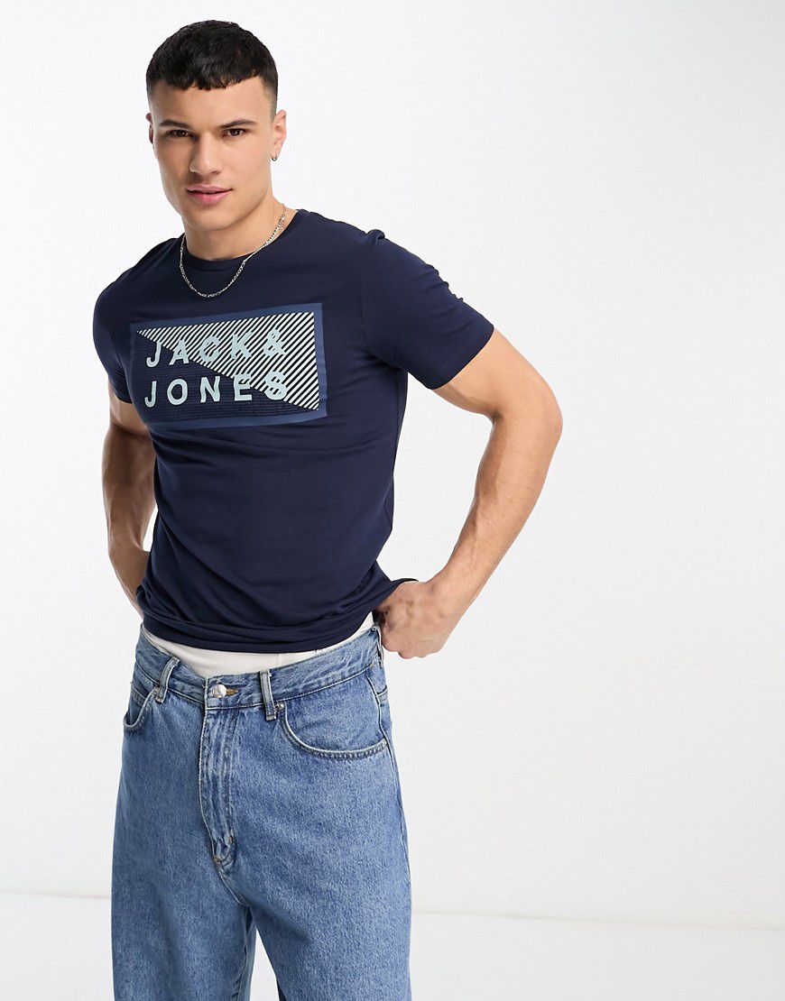 T-shirt con logo - Jack & Jones - Modalova
