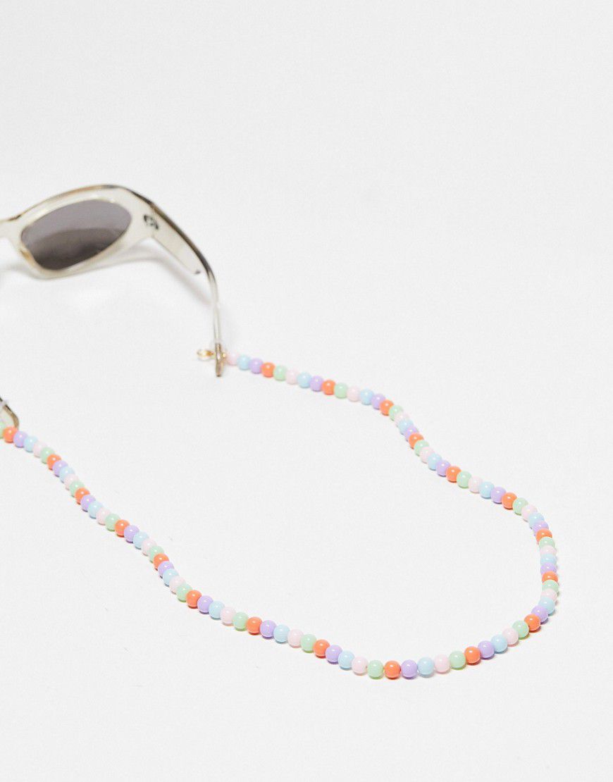 Catenina per occhiali da sole con perline stile caramelle - Jeepers Peepers - Modalova