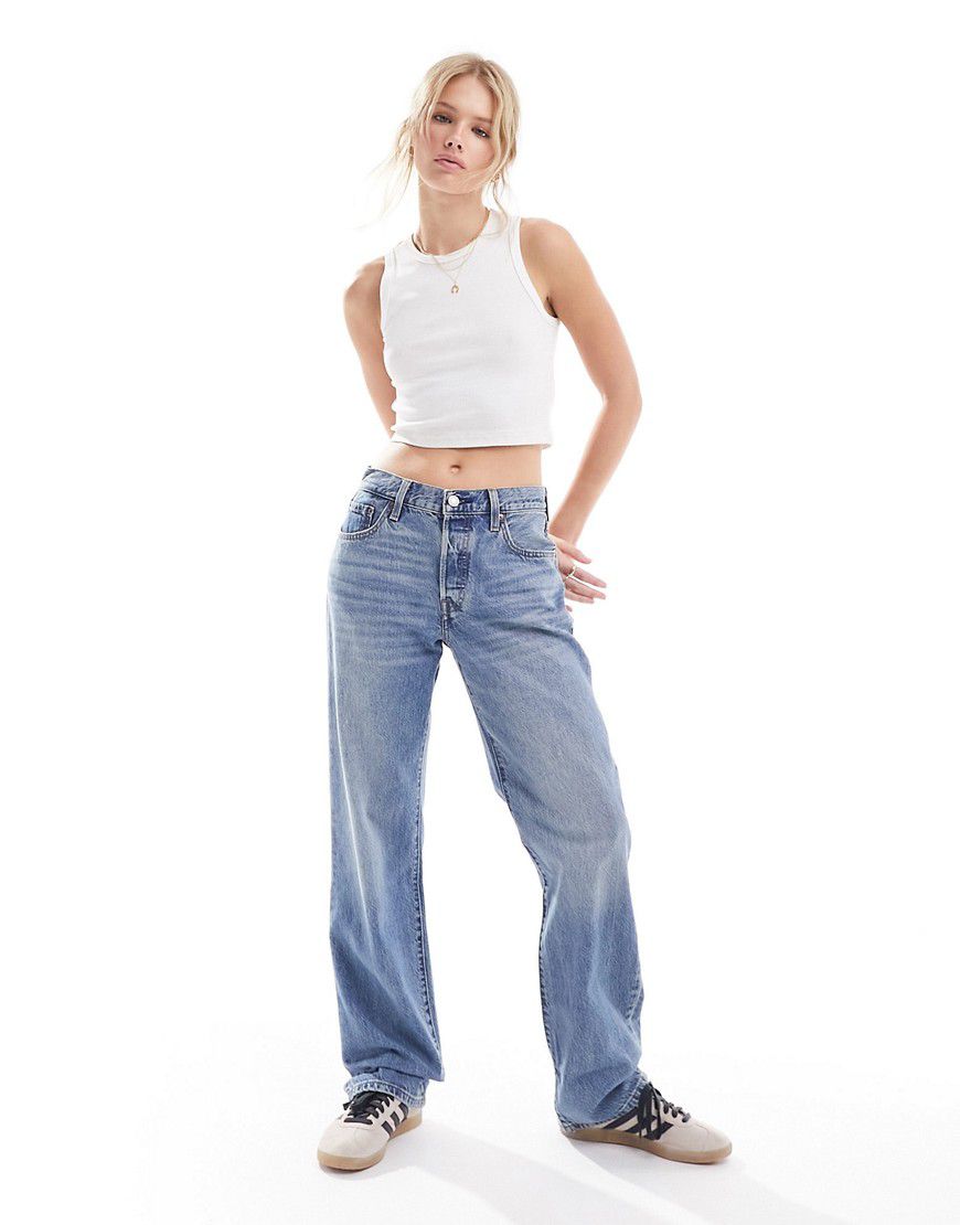 Jeans dritti lavaggio chiaro stile anni '90 - Levi's - Modalova