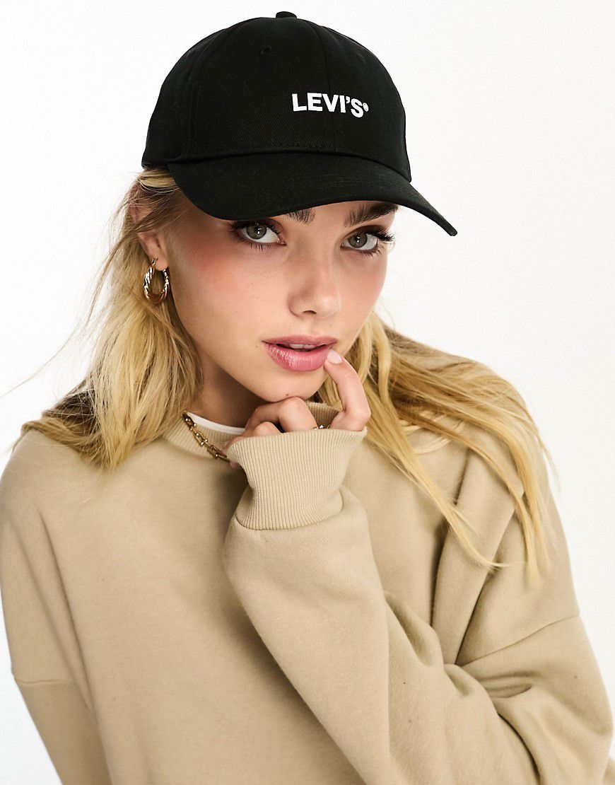 Levi's - Cappellino nero con logo - Levi's - Modalova