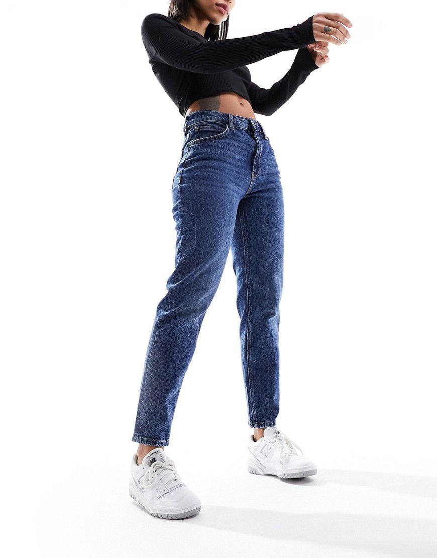 Mom jeans vestibilità comoda slavato - Mango - Modalova
