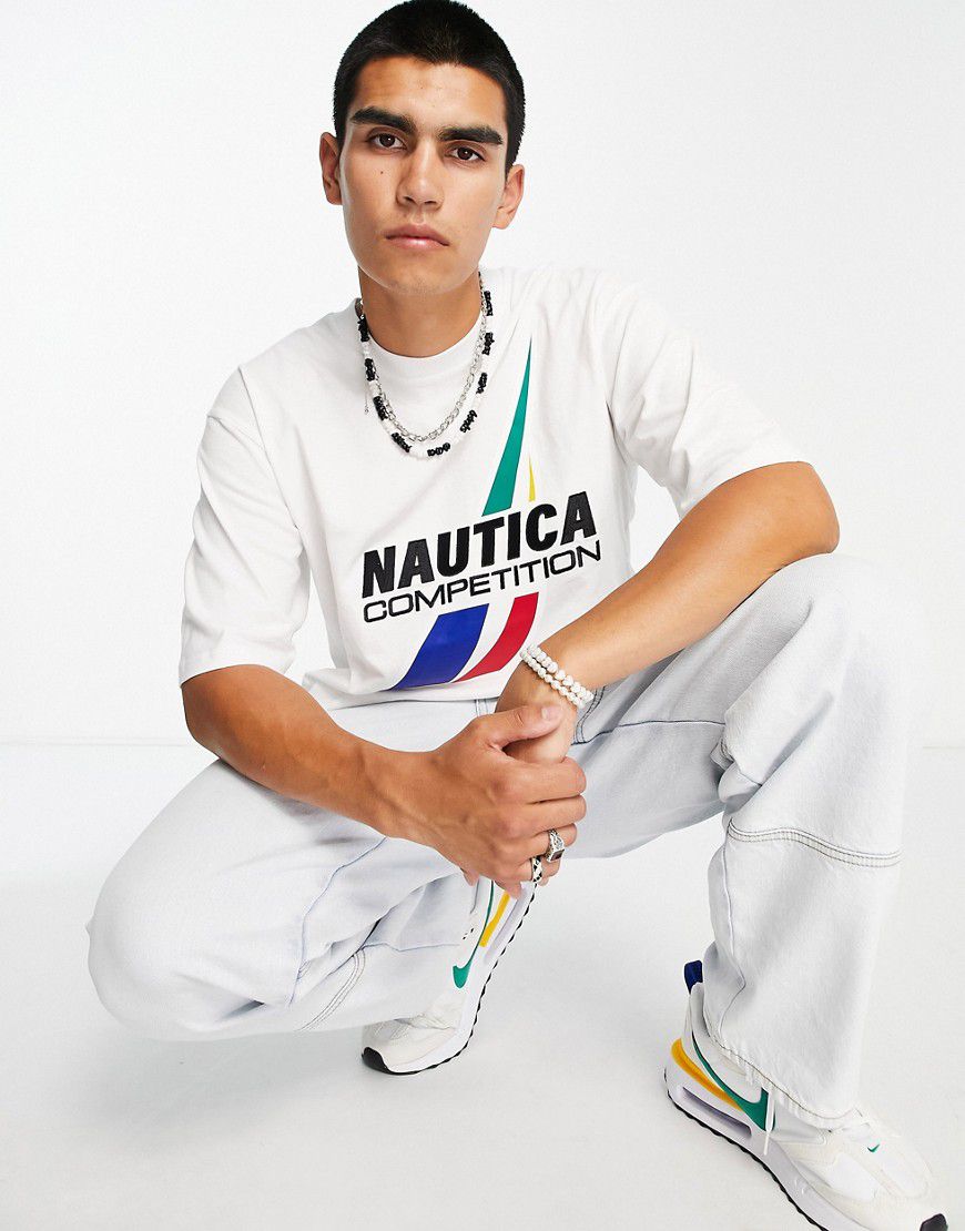 Archive Creston - T-shirt bianca - Nautica Competition - Modalova