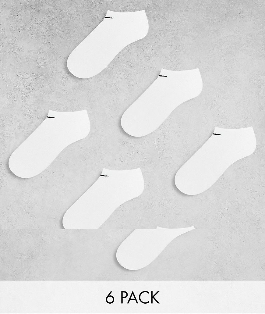 Everyday Cushioned - Confezione da 6 paia di calzini sportivi imbottiti bianchi - Nike Training - Modalova