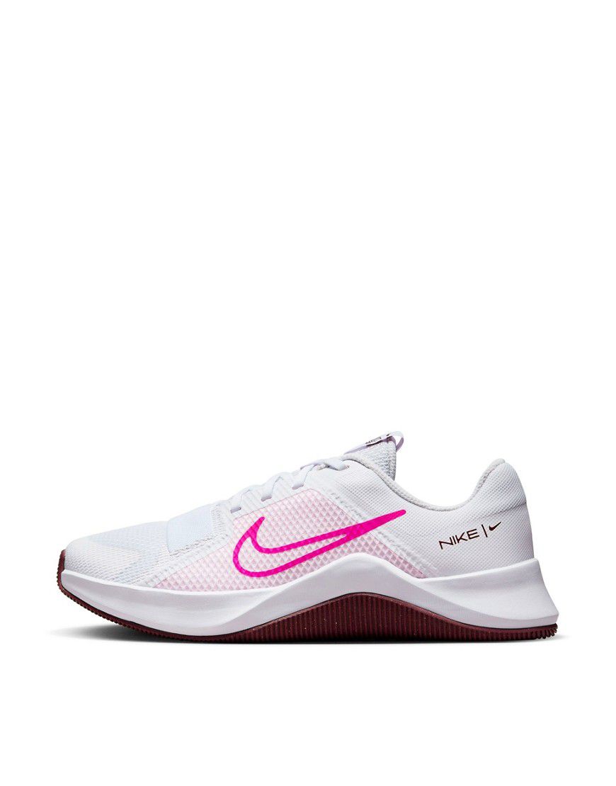 MC 2 - Sneakers bianche e rosa intenso - Nike Training - Modalova