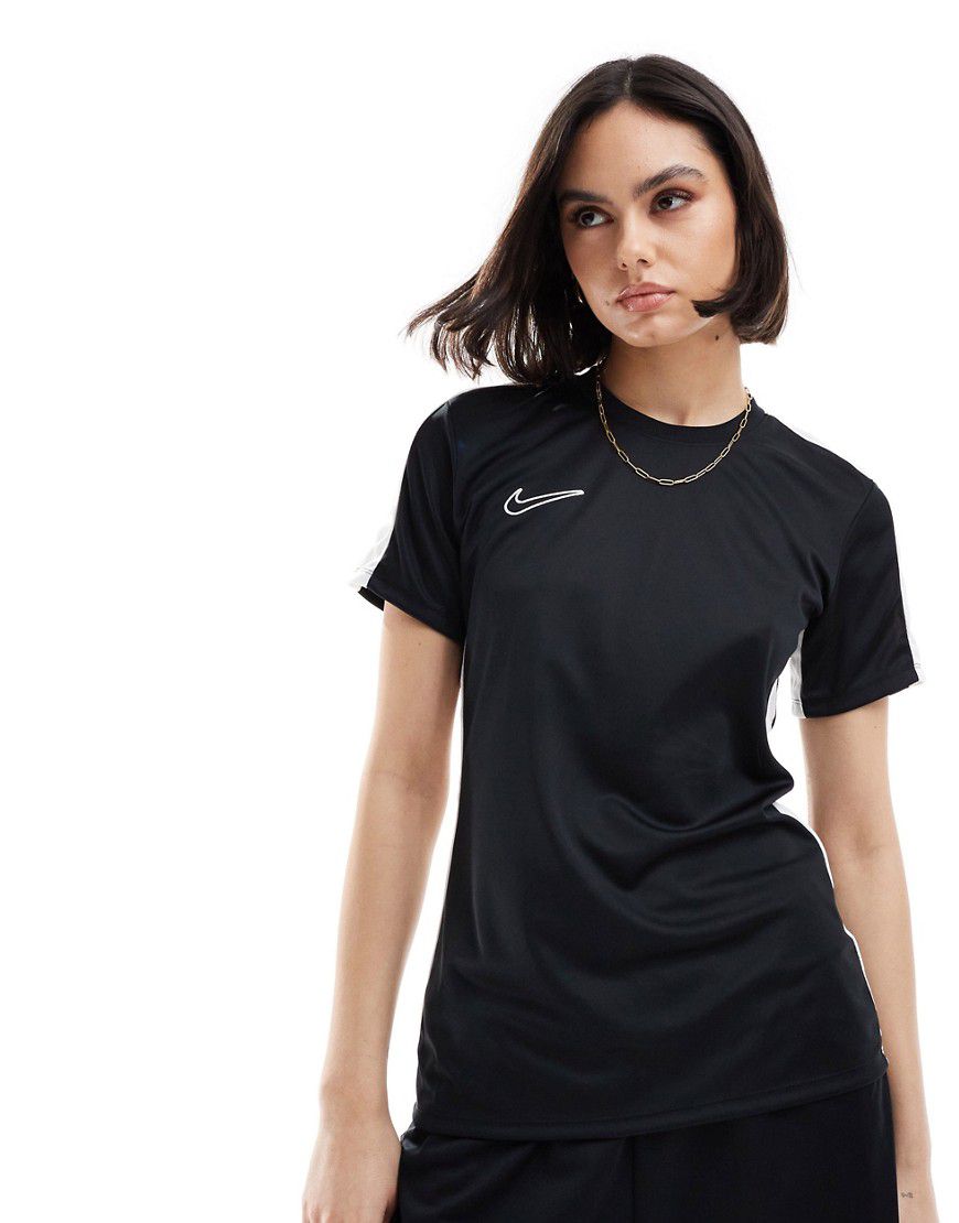 Academy Dri-FIT - T-shirt nera con pannelli - Nike Football - Modalova