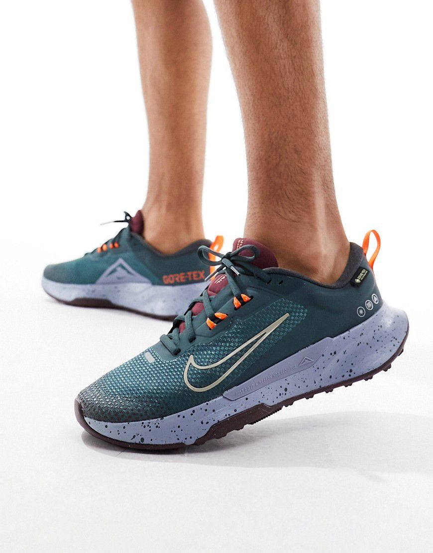Nike - Juniper Trail 2 GTX - Sneakers kaki e arancioni - Nike Running - Modalova