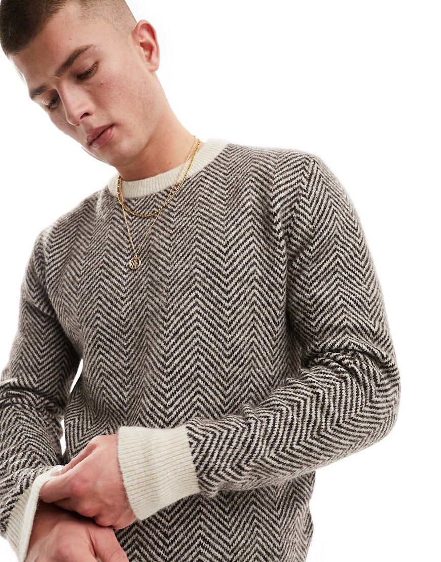 Maglione in maglia di alpaca - Selected Homme - Modalova