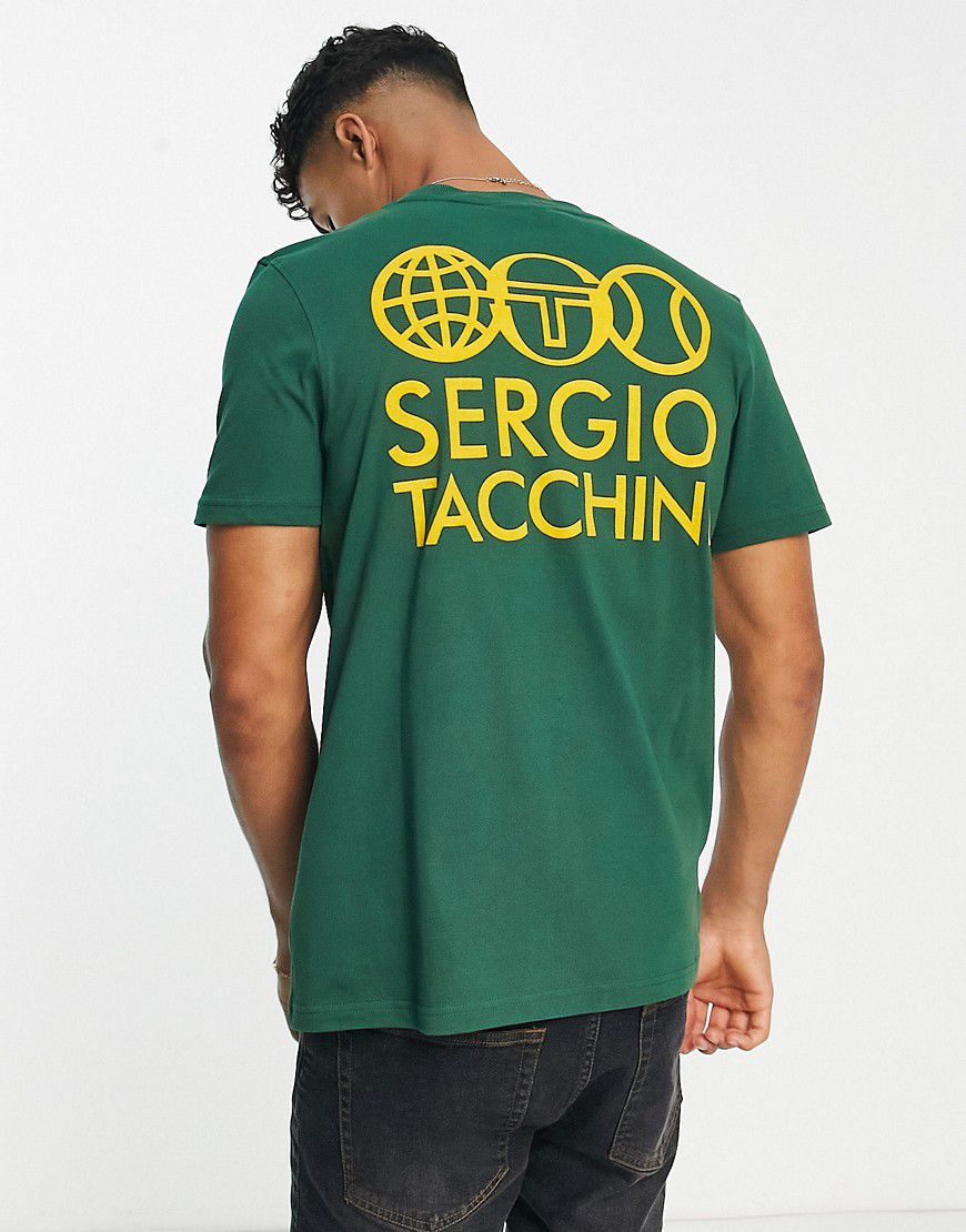 T-shirt con stampa sul retro - Sergio Tacchini - Modalova