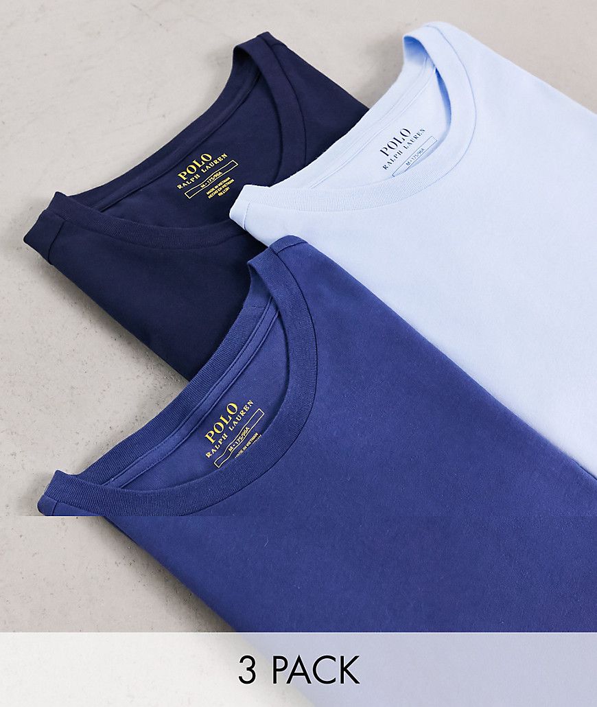 Confezione da 3 T-shirt da casa blu/ - Polo Ralph Lauren - Modalova