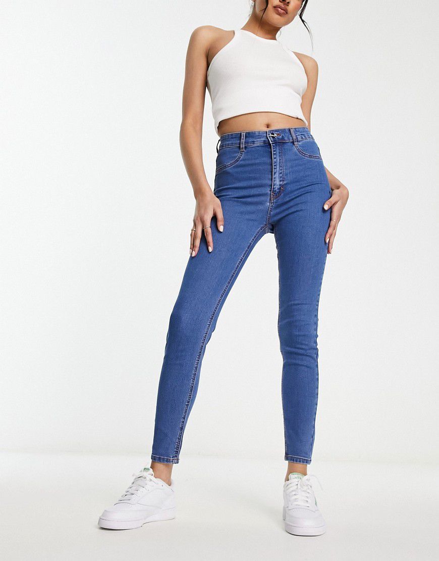 Jeans skinny medio a vita alta - Pull & Bear - Modalova
