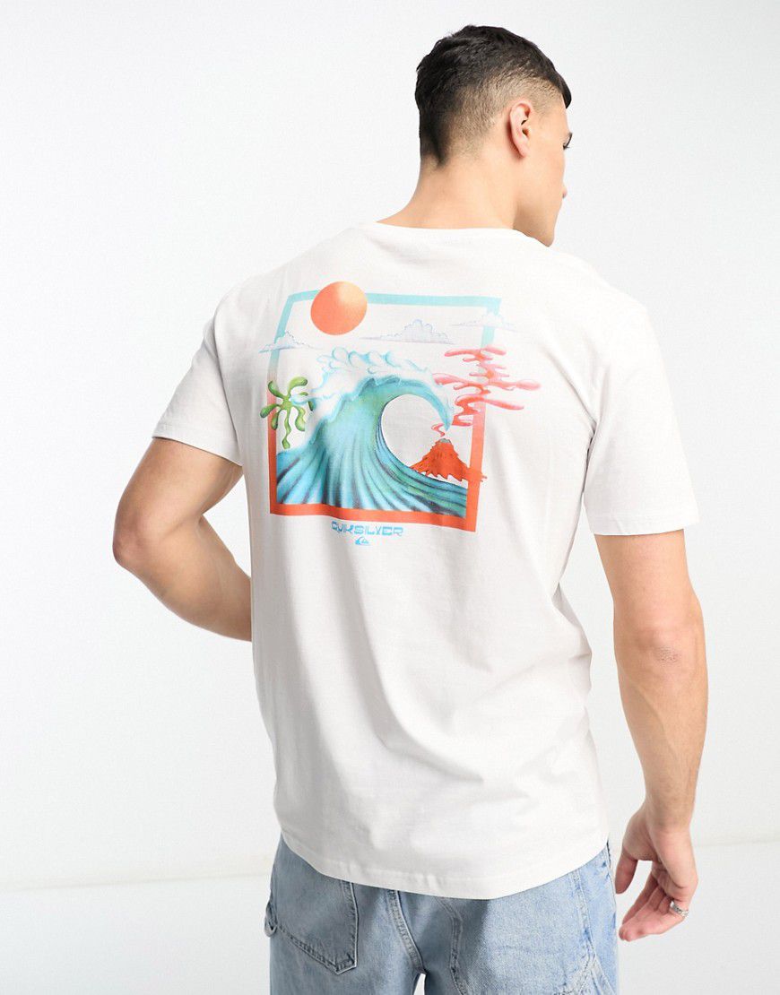Ocean Bed - T-shirt bianca - Quiksilver - Modalova