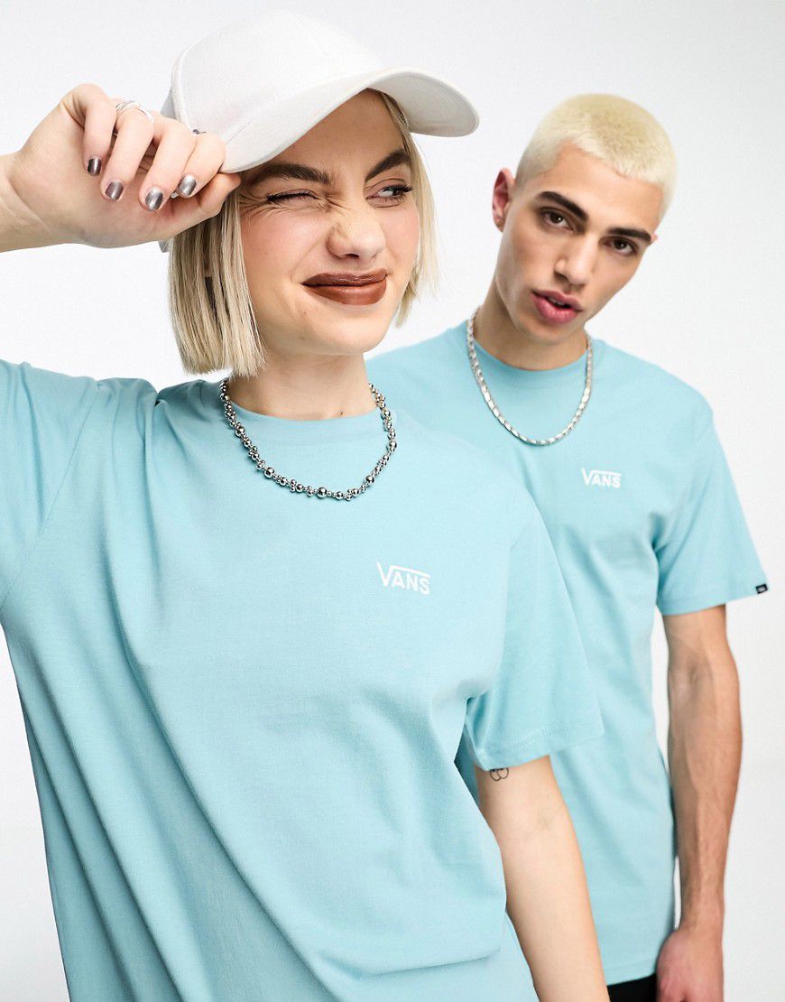 Left chest - T-shirt unisex con logo sul petto - Vans - Modalova