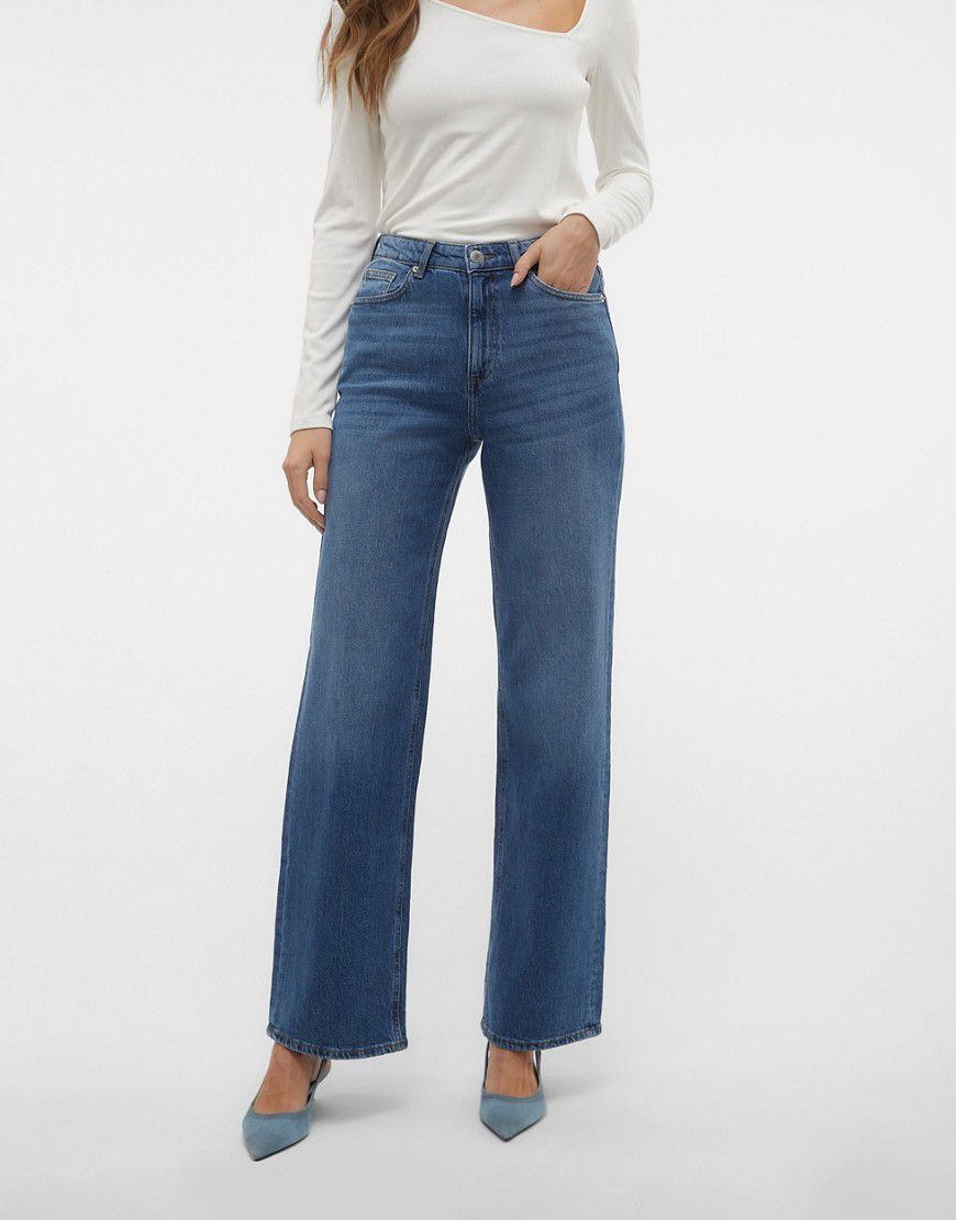 Tessa - Jeans a fondo ampio medio - Vero Moda - Modalova