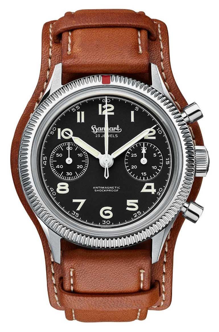 H701.210-7210 417 ES 1954 (39mm) Dial / Light Watch - Hanhart - Modalova