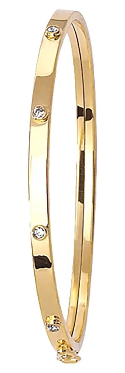 BN357 CZ Babies Bangle Jewellery - James Moore TH - Modalova