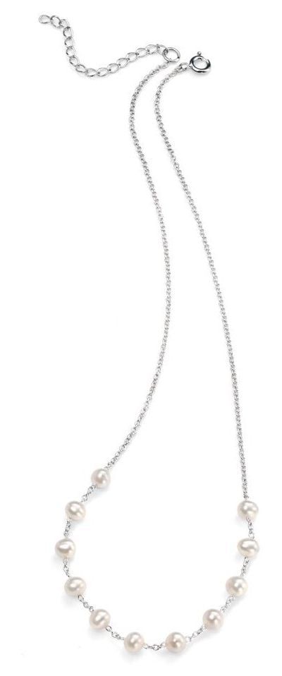 N3530W Freshwater Pearl Necklace 40- Jewellery - Elements Silver - Modalova