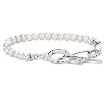 A2134-167-14-L19V Silver Zirconia Freshwater Jewellery - Thomas Sabo - Modalova