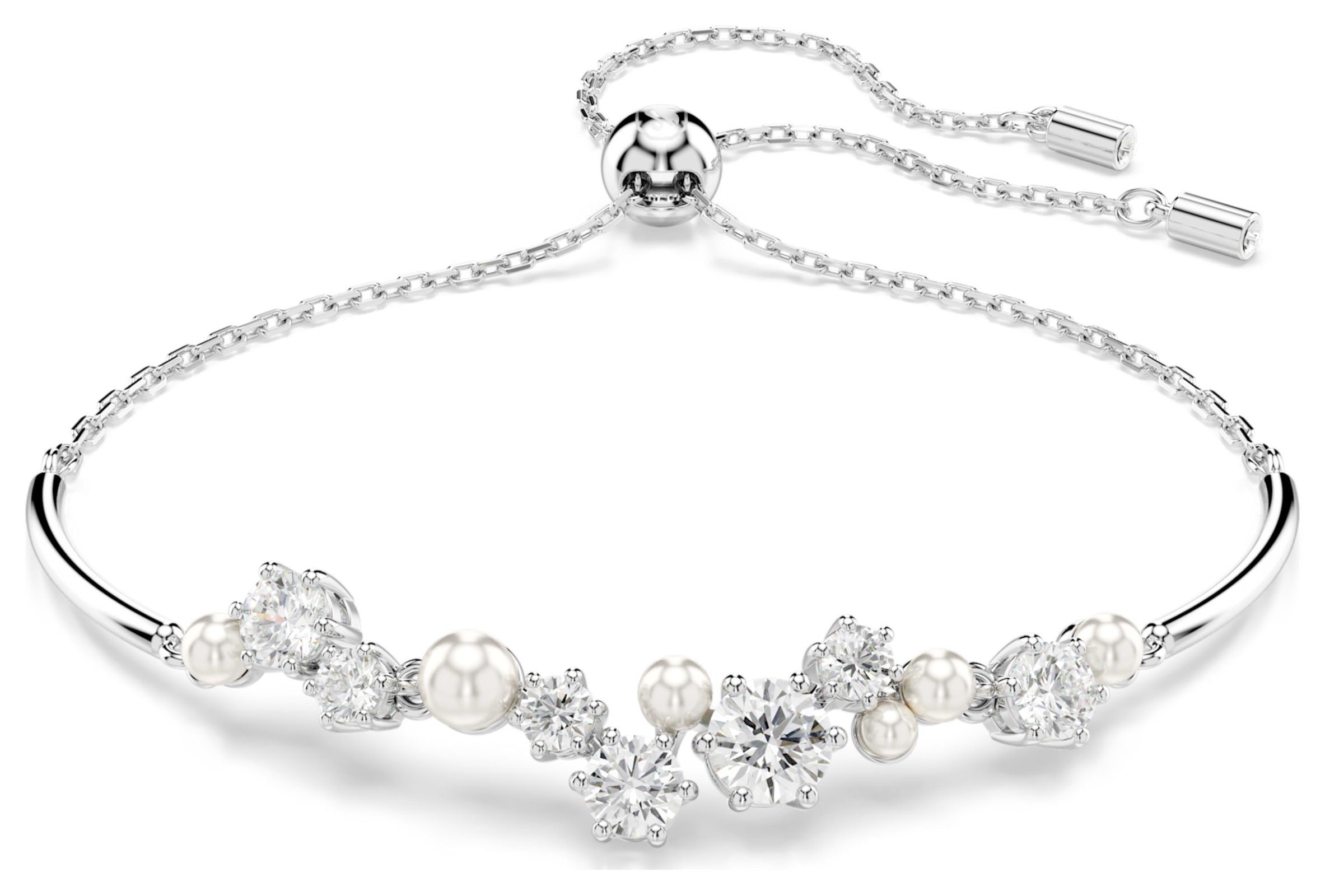 Constella Bangle White Crystals and Jewellery - Swarovski - Modalova