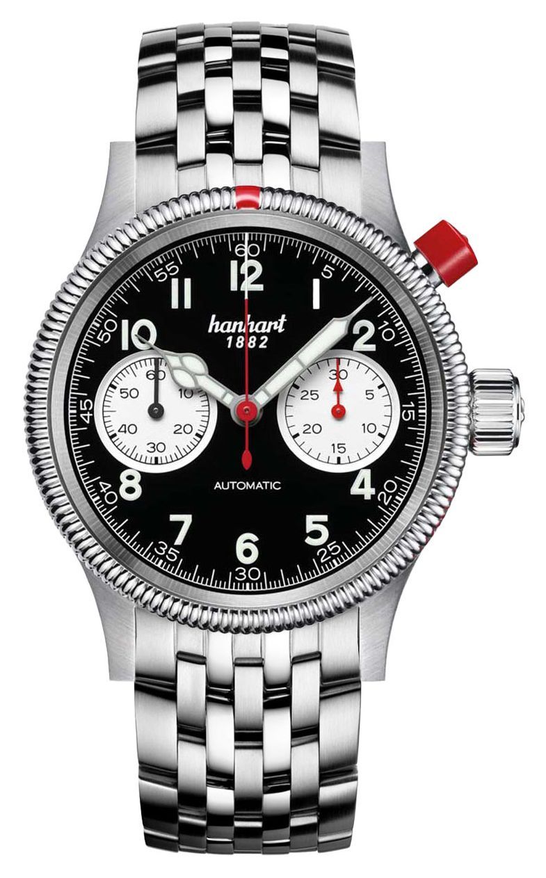 PIONEER Mk I Reverse Panda (40mm) Watch - Hanhart - Modalova